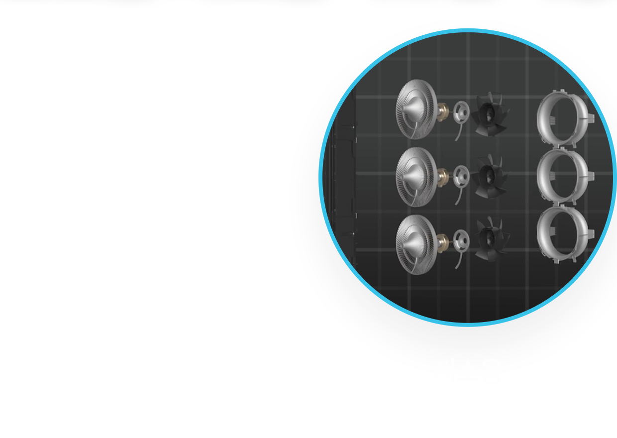 저소음 공력 진동 저감 설계로 편안한 사용